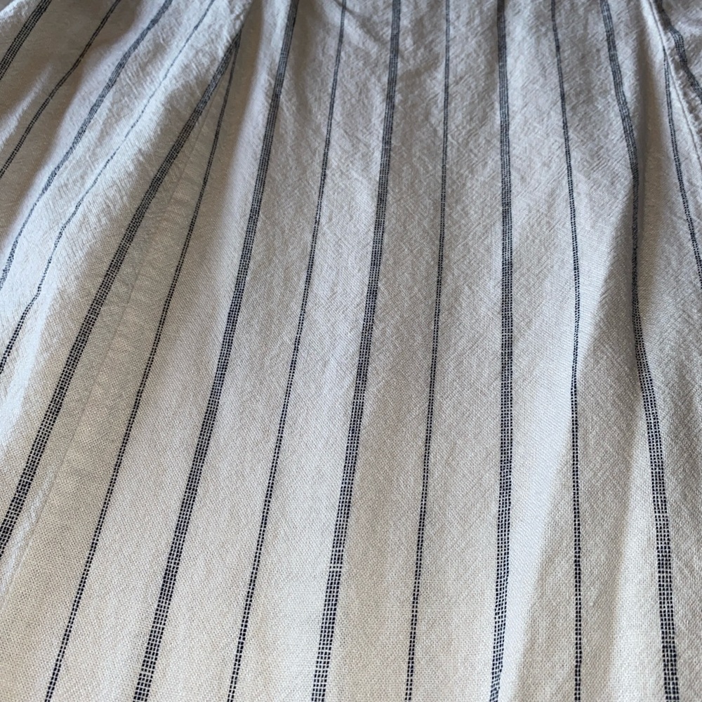 Old Navy White and Black Striped Mini Dress - Picture 4 of 4